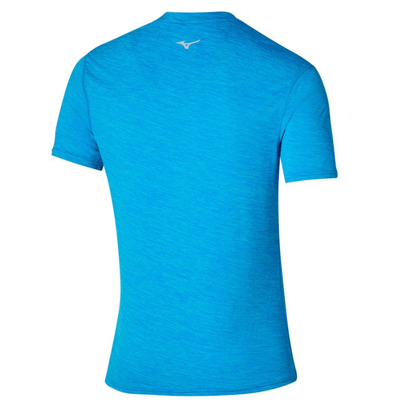 Camisa Mizuno Impulse Core Hombre Azules - Chile M021FWOPRT
